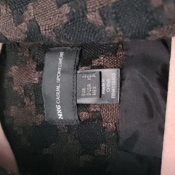 Mango Patterned Cropped Jacket - Picture 7 of 8